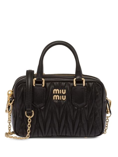 miu miu fabric tote bag|farfetch michael miu bags.